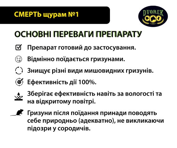 СМЕРТЬ щурам №1